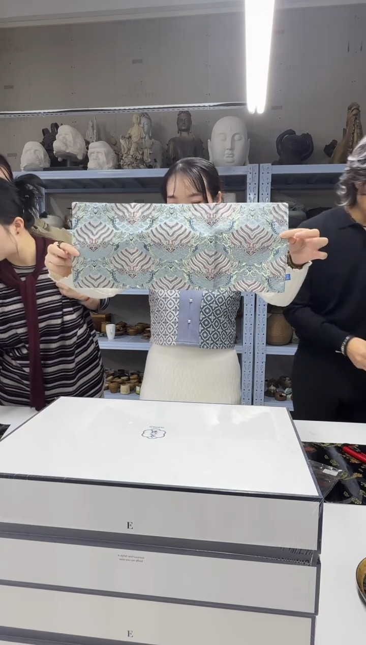 海水江涯·桌旗（长方大50*20）