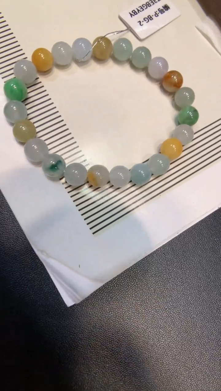 未镶嵌手串翡翠手串