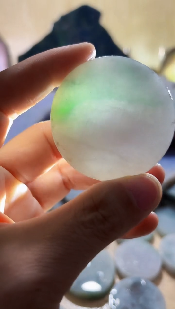 【闪购商品】翡翠颈饰未镶嵌A货闯文2634