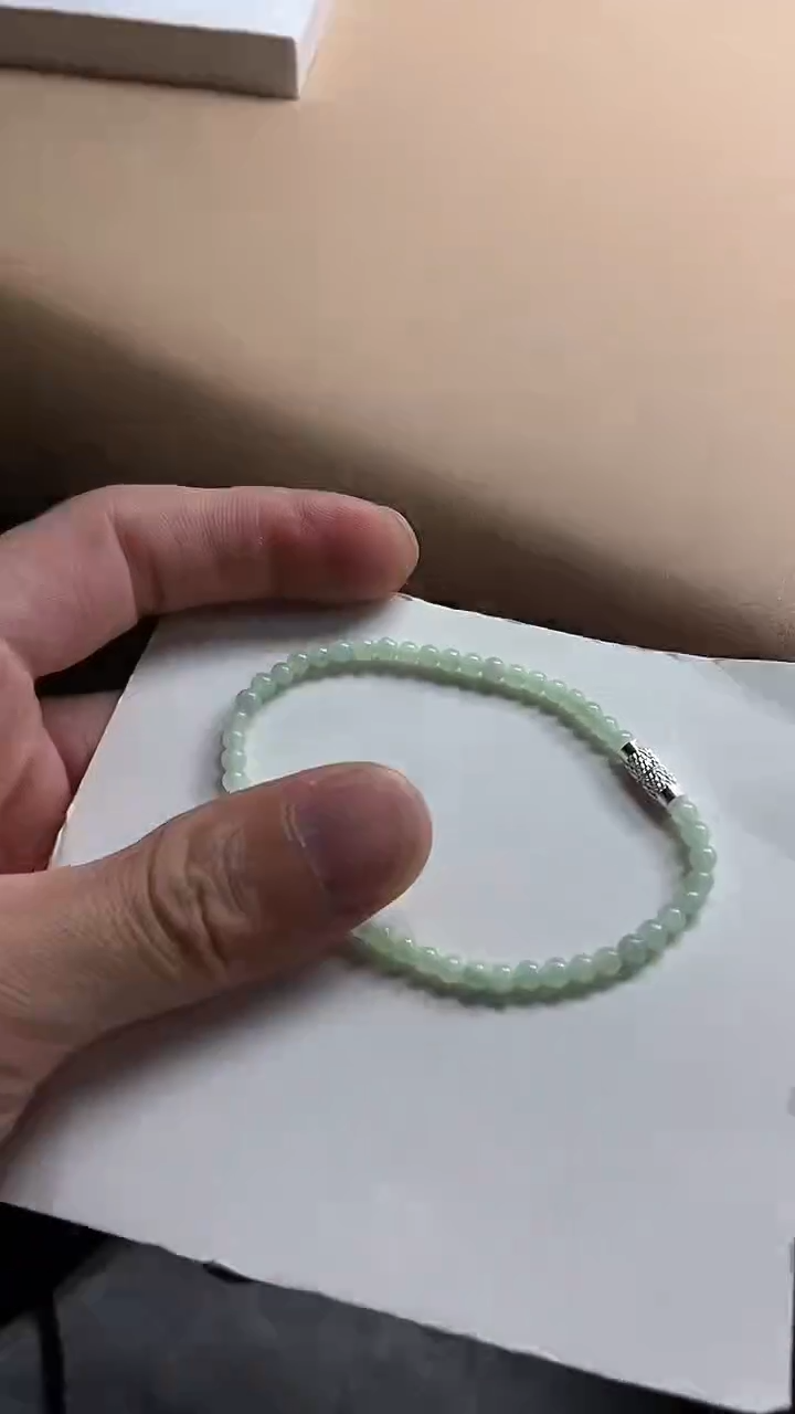 【闪购商品】翡翠手串未镶嵌天然A货翡翠手串MZ