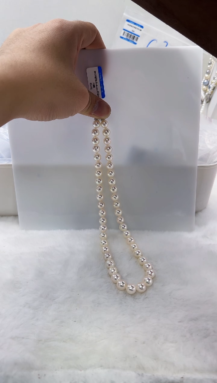 【闪购商品】海水珍珠DA银S925镶嵌ss122 akoya串链9