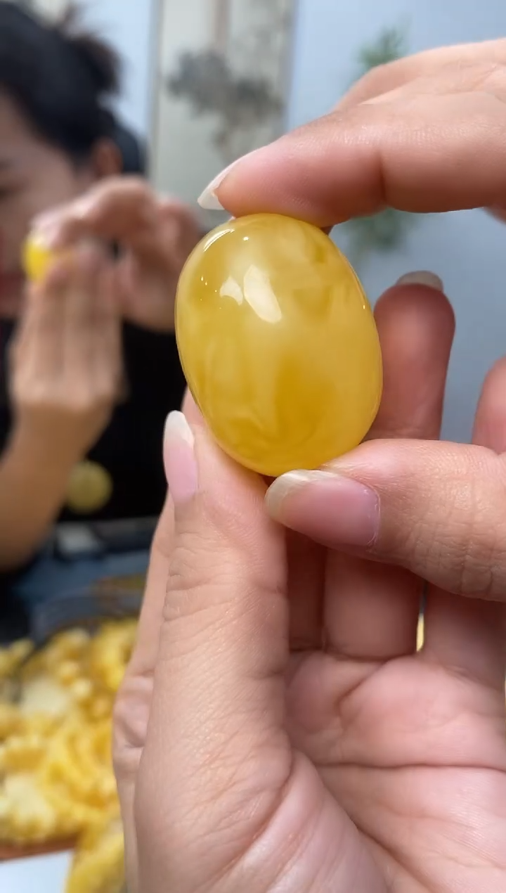 【闪购商品】琥珀裸石未镶嵌天然琥珀蜜蜡桶珠