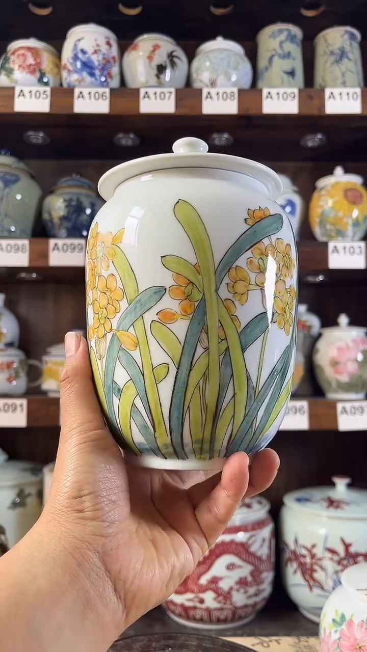 迎君陶瓷纯手工手绘4