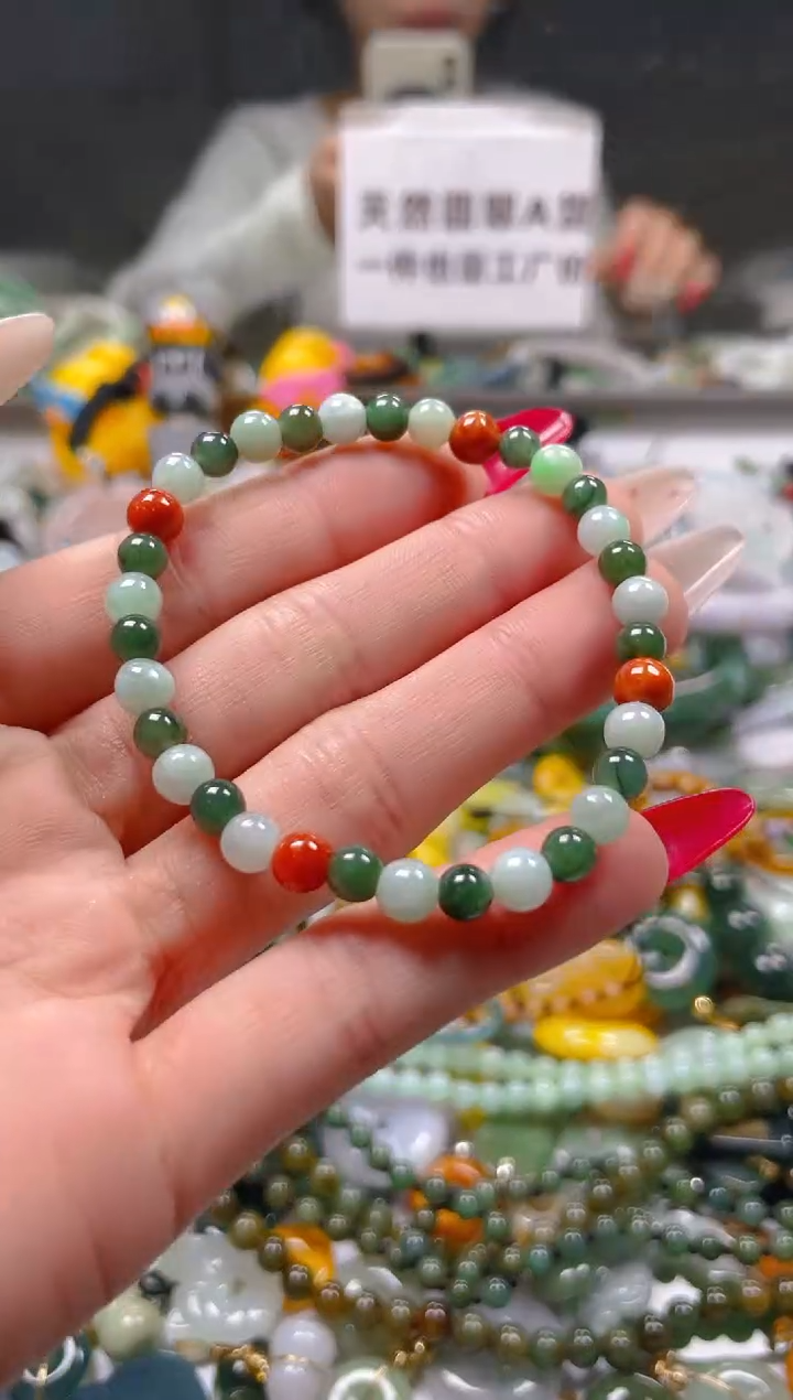 【闪购商品】翡翠颈饰未镶嵌/L/翡翠A货一图一物