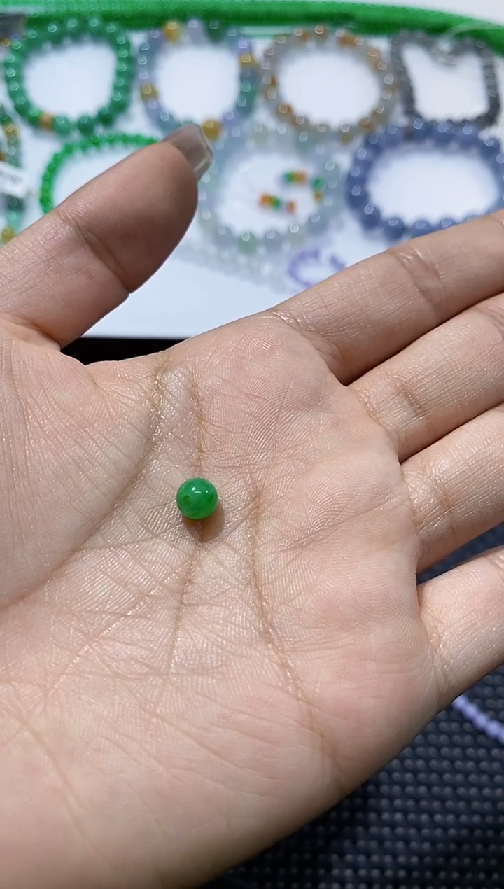 散珠翡翠阿*卡6单珠