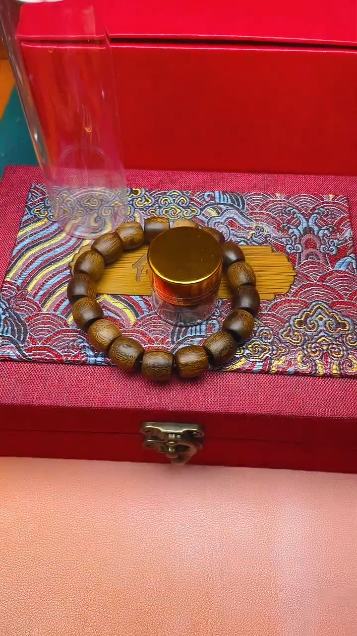 【闪购商品】沉香手串越南白棋楠横丝1.2沉水B1266180