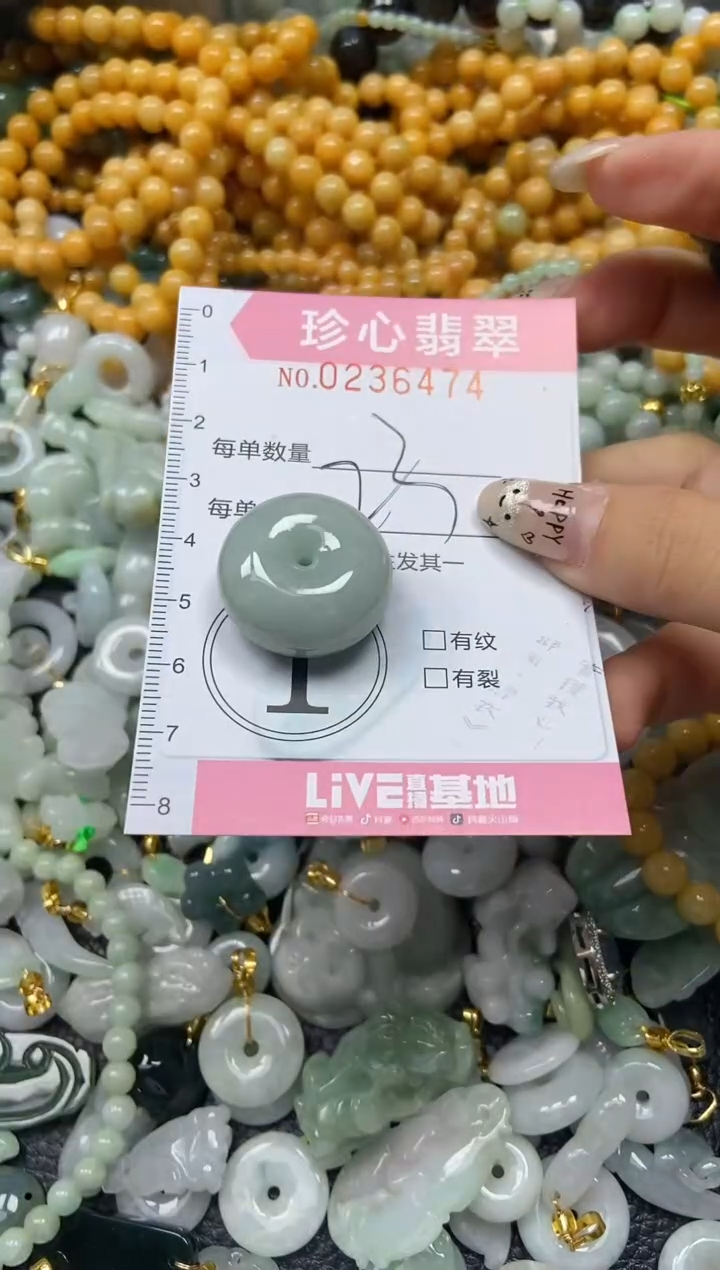 翡翠未镶嵌颈饰闪购0236474
