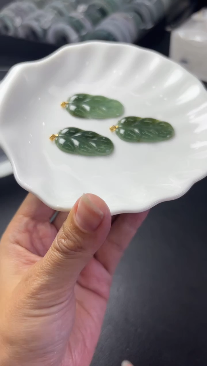 【闪购商品】翡翠挂件18K金镶嵌多样性发一件20581160