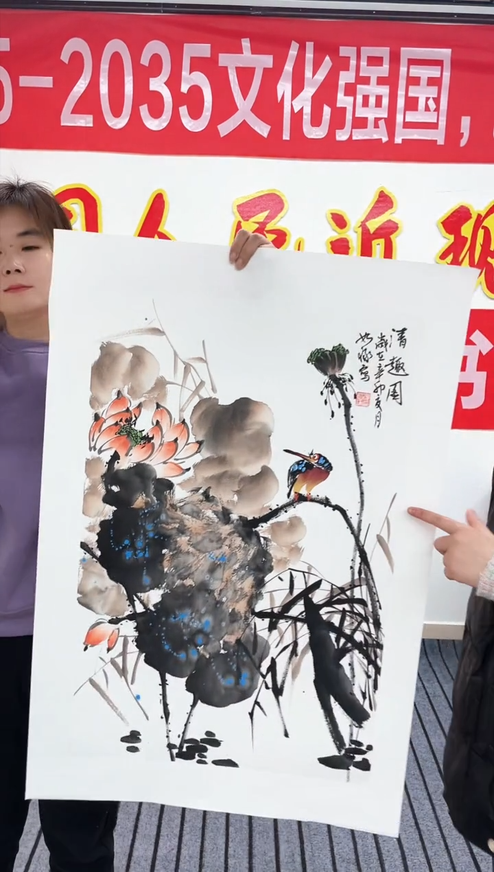 精品国画花鸟作品