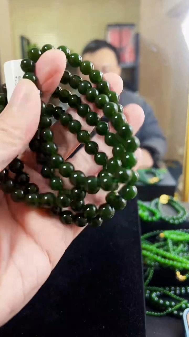 项链未镶嵌和田玉（碧玉）8