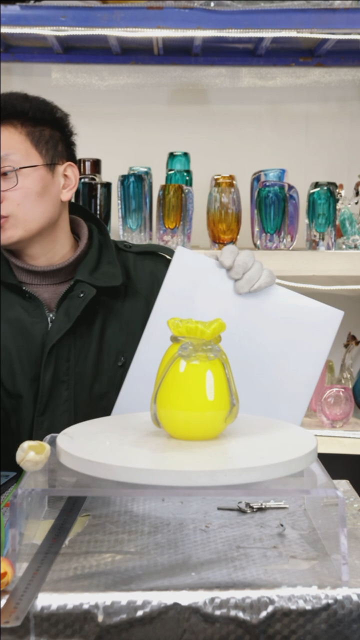 【闪购商品】琉璃【幻彩】高14精品琉璃微瑕福利