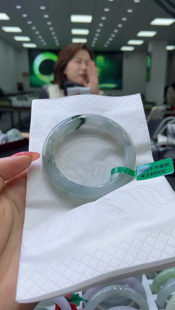 未镶嵌手镯翡翠0055749