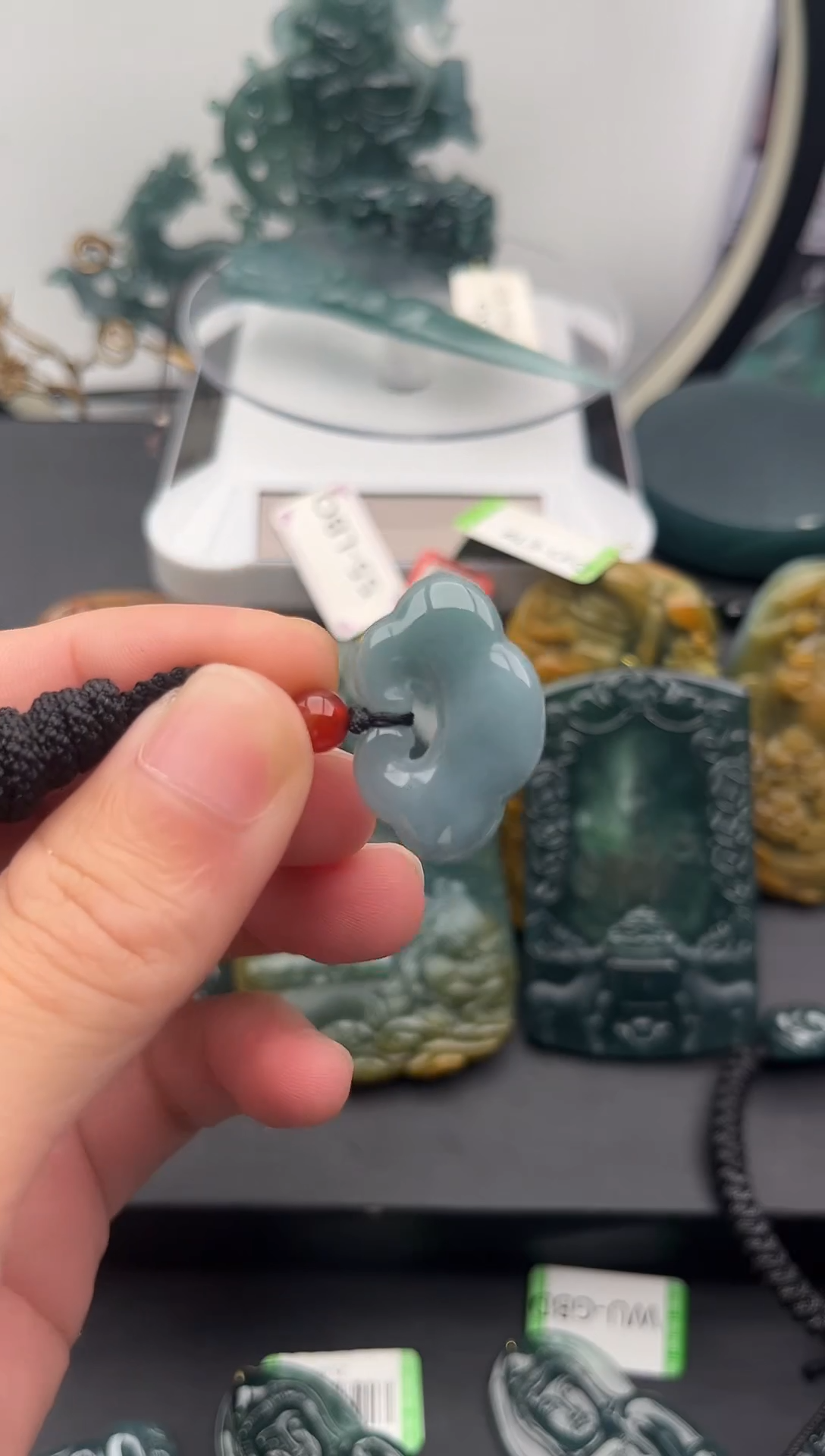 颈饰未镶嵌翡翠8