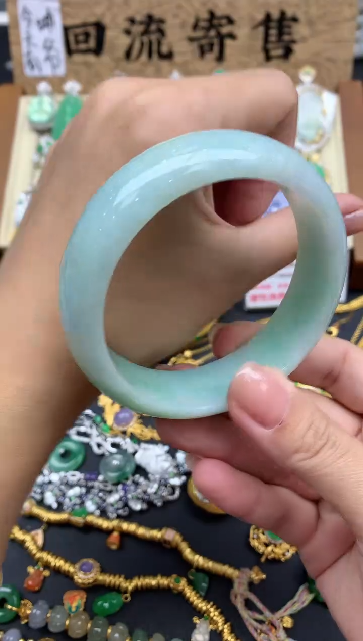 【闪购商品】翡翠手镯未镶嵌468-中国好珍宝