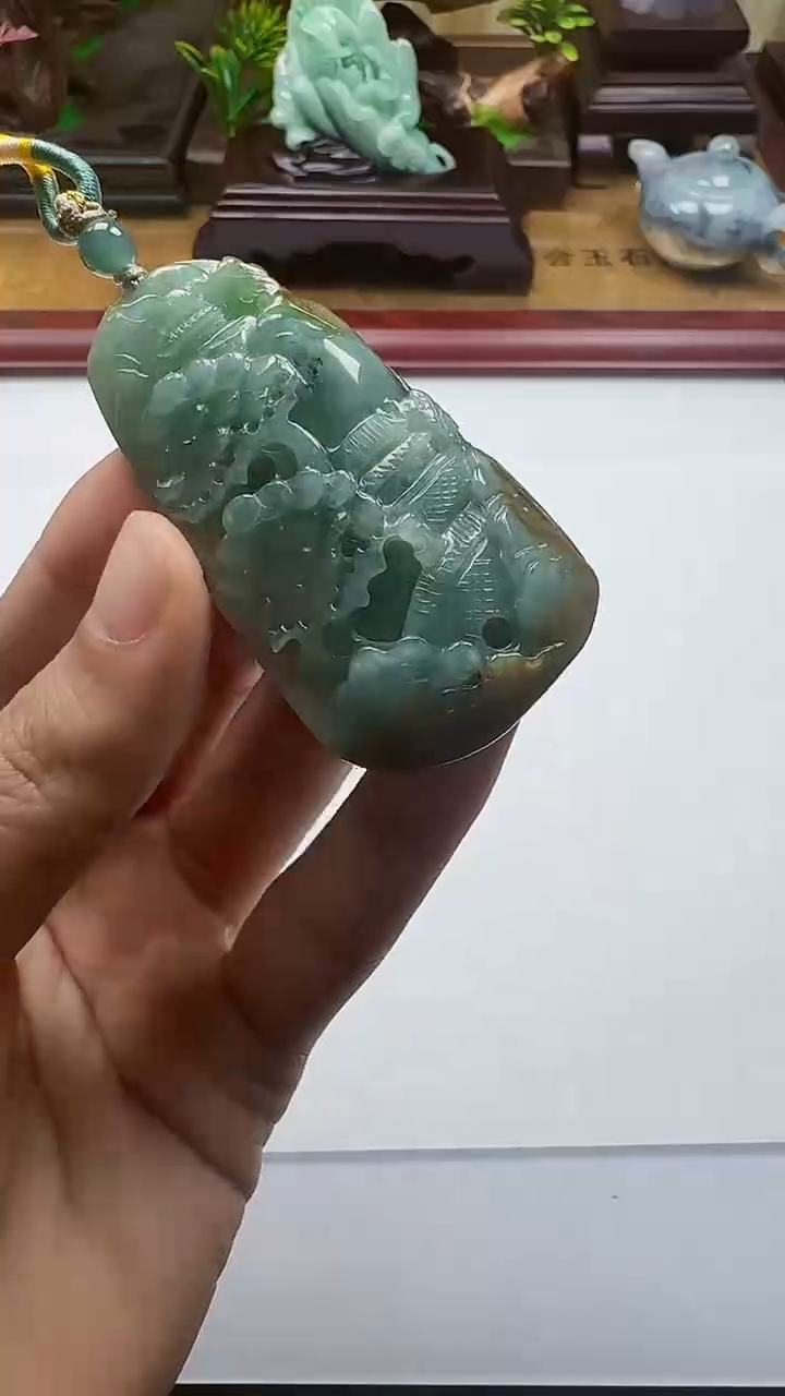 吊坠(不含链)未镶嵌翡翠1