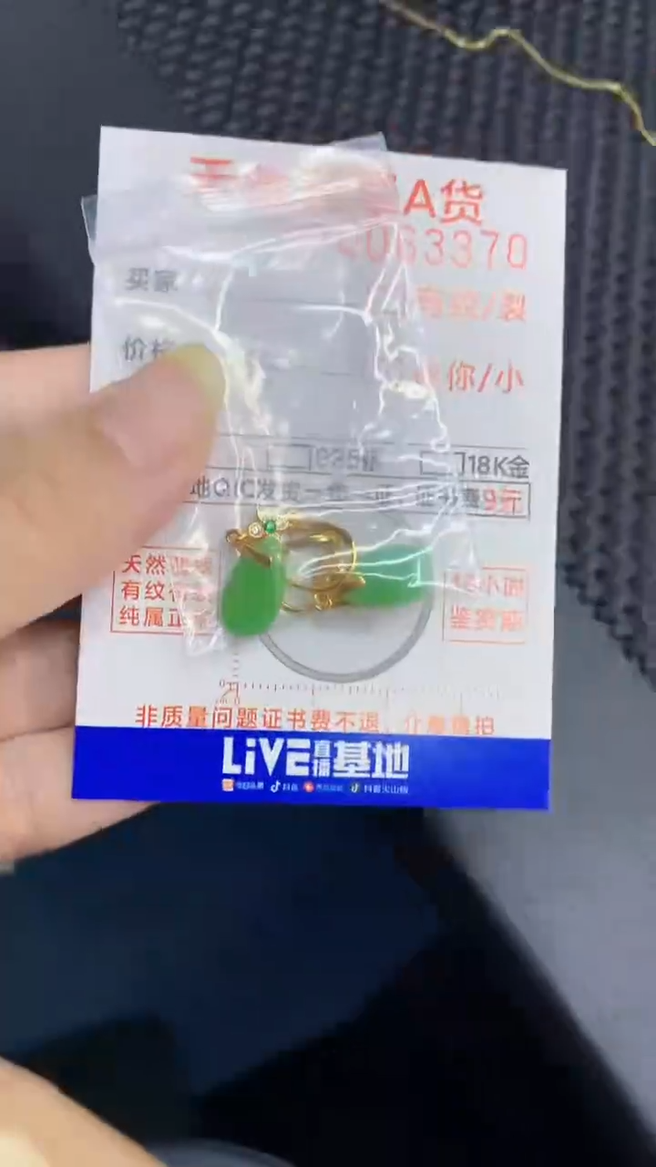 【闪购商品】翡翠颈饰银S925镶嵌            8