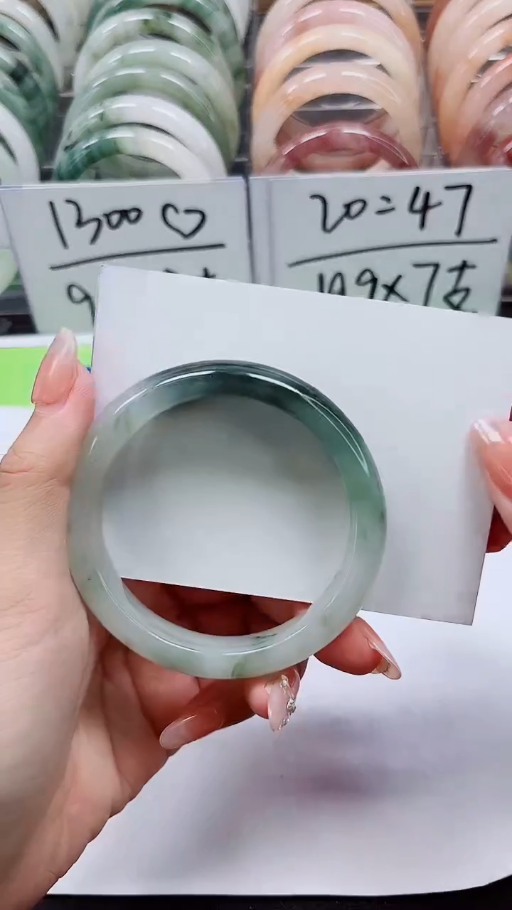 【闪购商品】石英质玉手镯未镶嵌A13-53/54