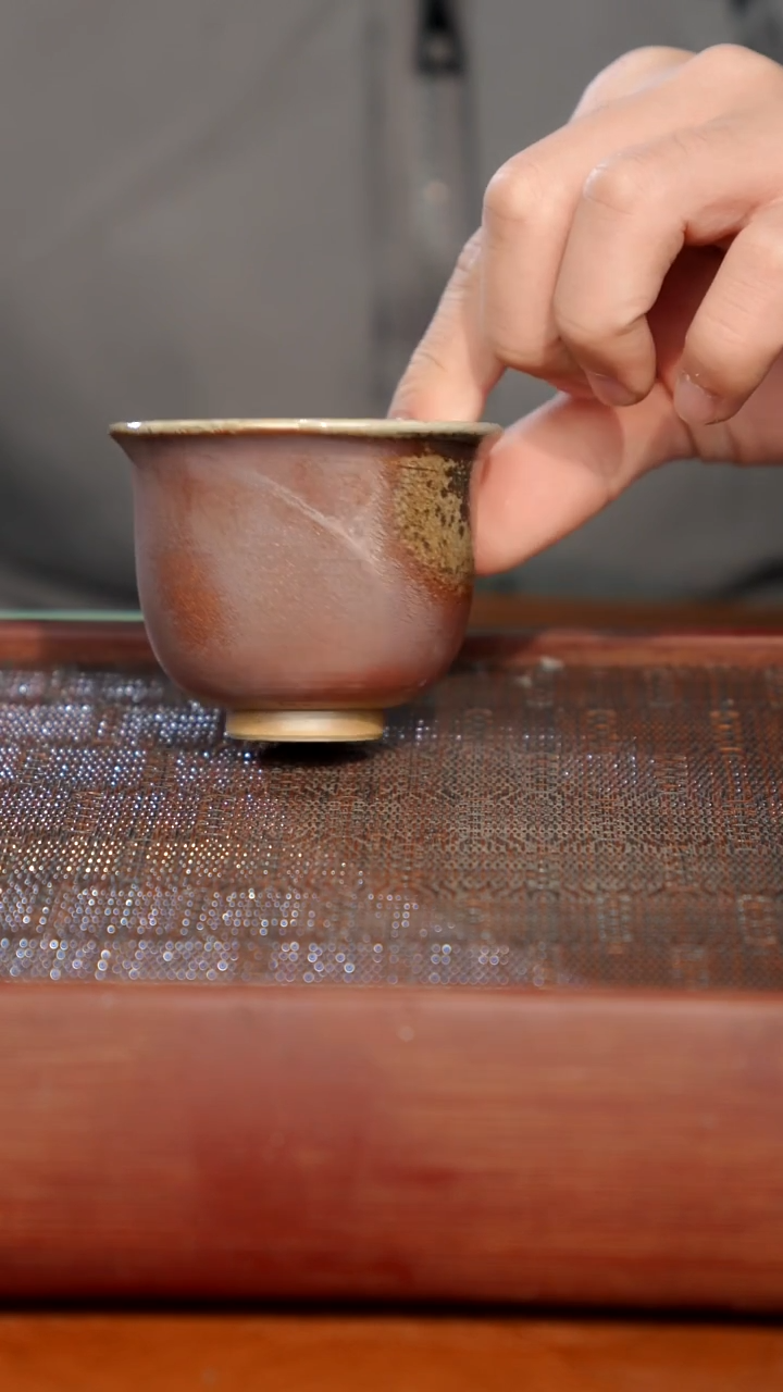 陶瓷奢瓷/瑞寅柴烧茶器（杯子）258微瑕