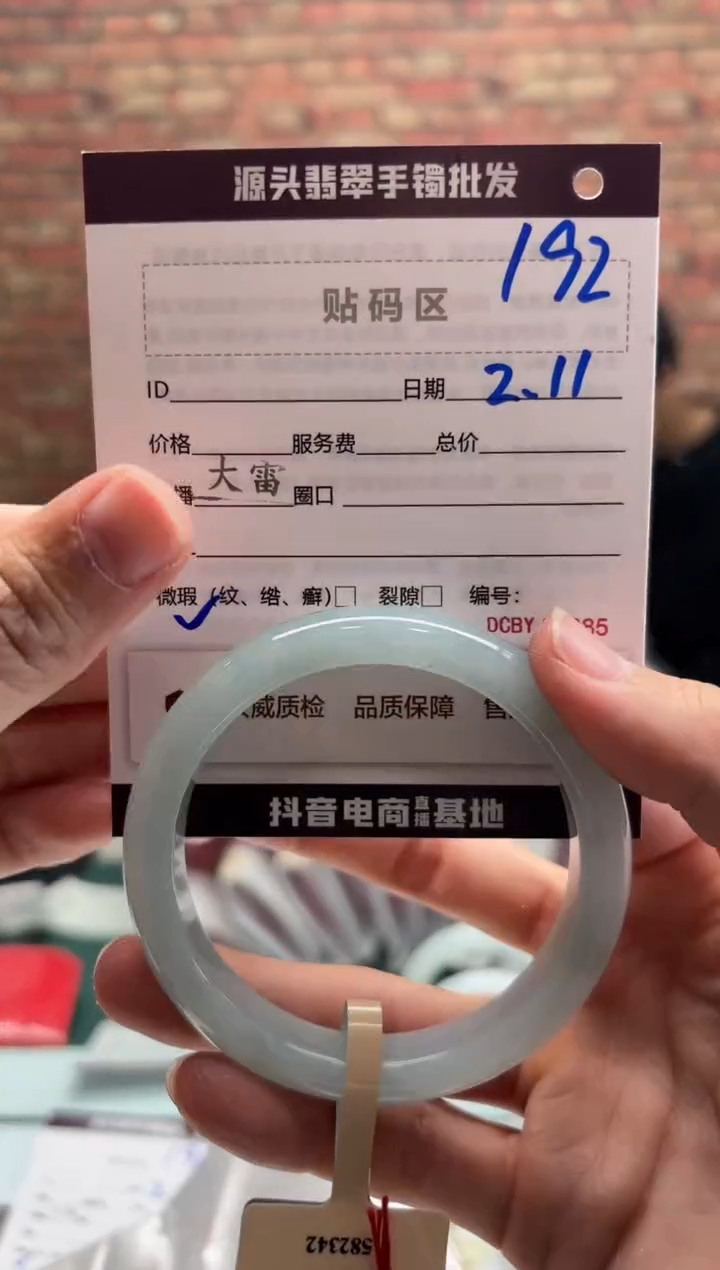 【闪购商品】翡翠手镯未镶嵌192手镯