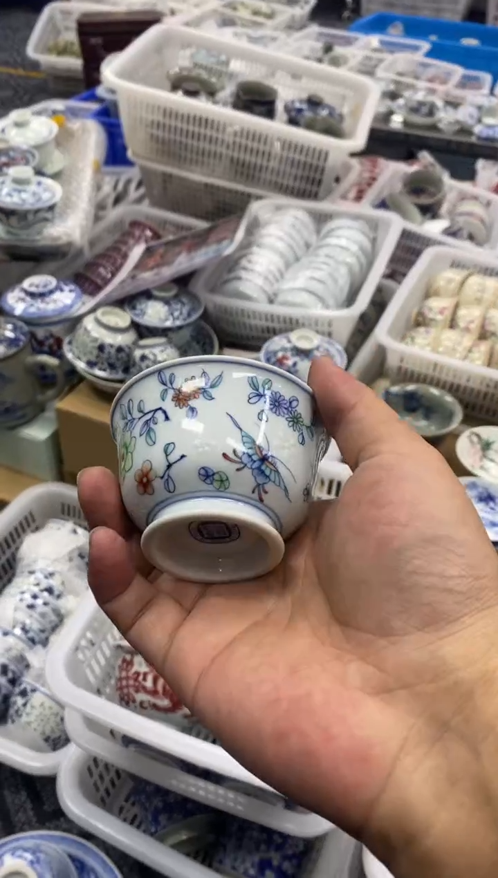 摆件陶景德陶瓷茶具容量约60