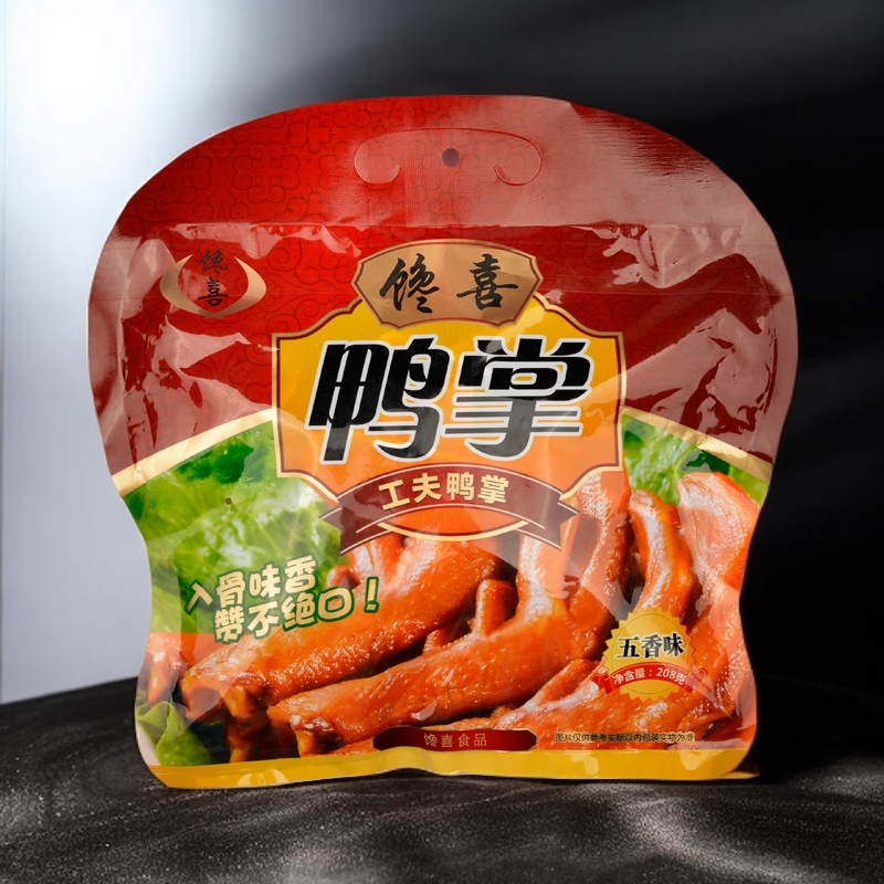 馋喜酱卤精品特产手工工夫鸭掌开袋即食休闲追剧下酒解馋小零食