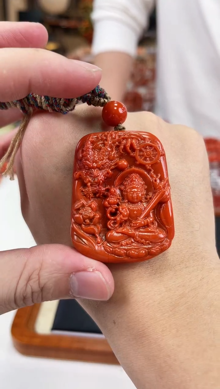 【闪购商品】南红玛瑙吊坠未镶嵌一个/条