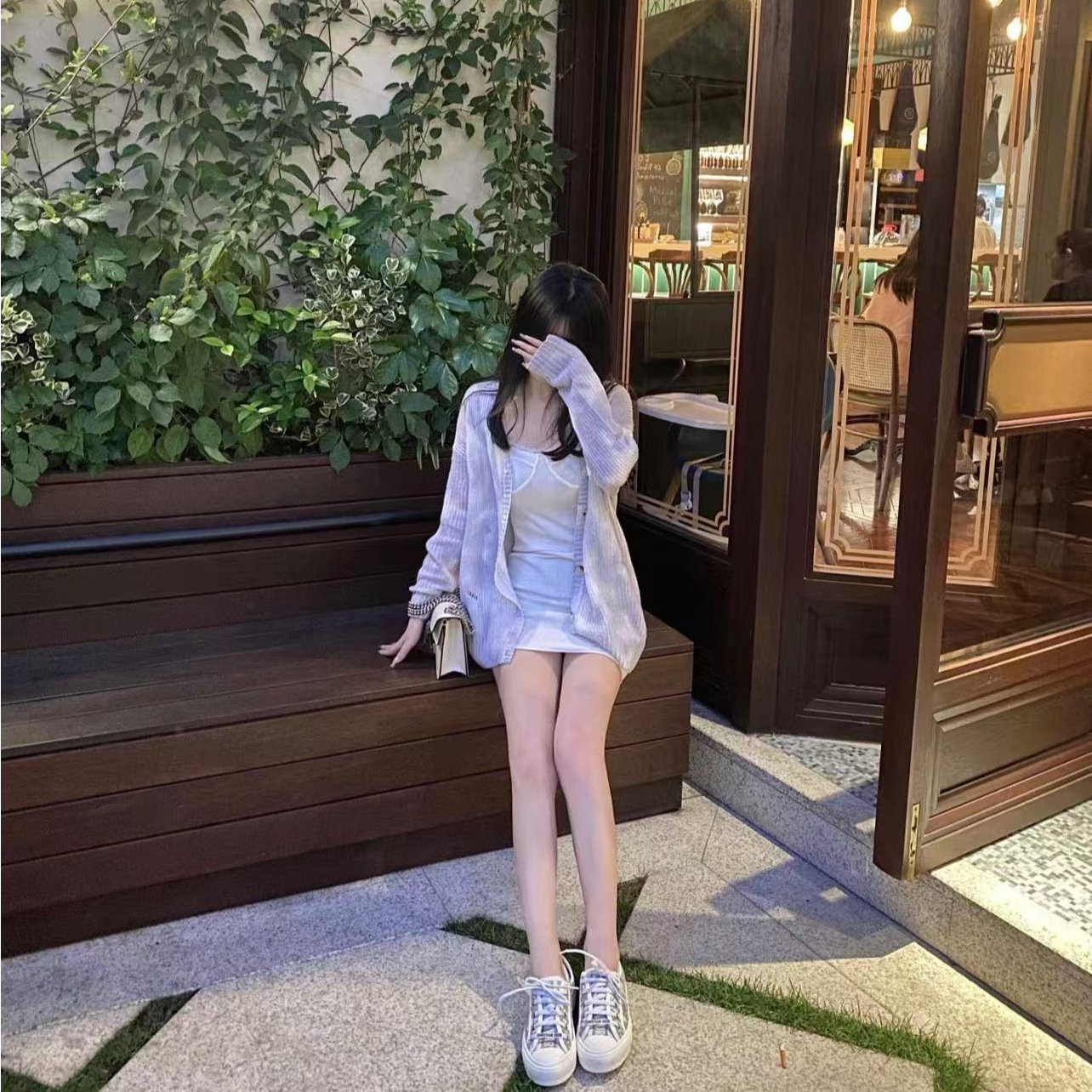 经典时尚潮流舒适百搭帆布鞋女-1