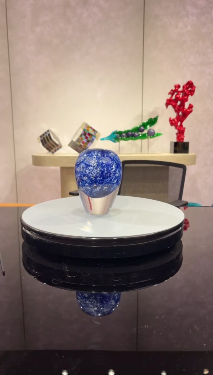 摆件星空水晶琉璃香薰瓶