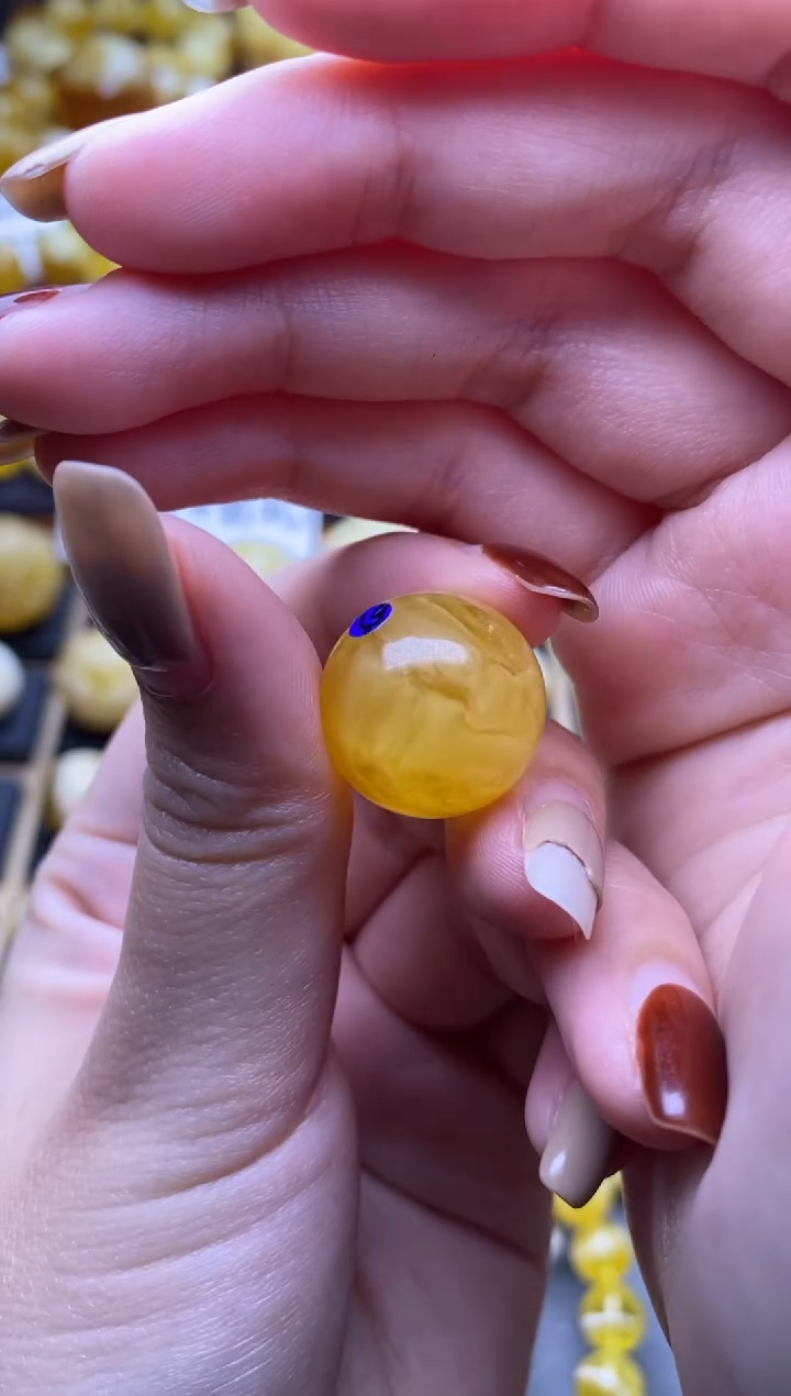 【闪购商品】琥珀裸石未镶嵌大小姐珠宝严选23