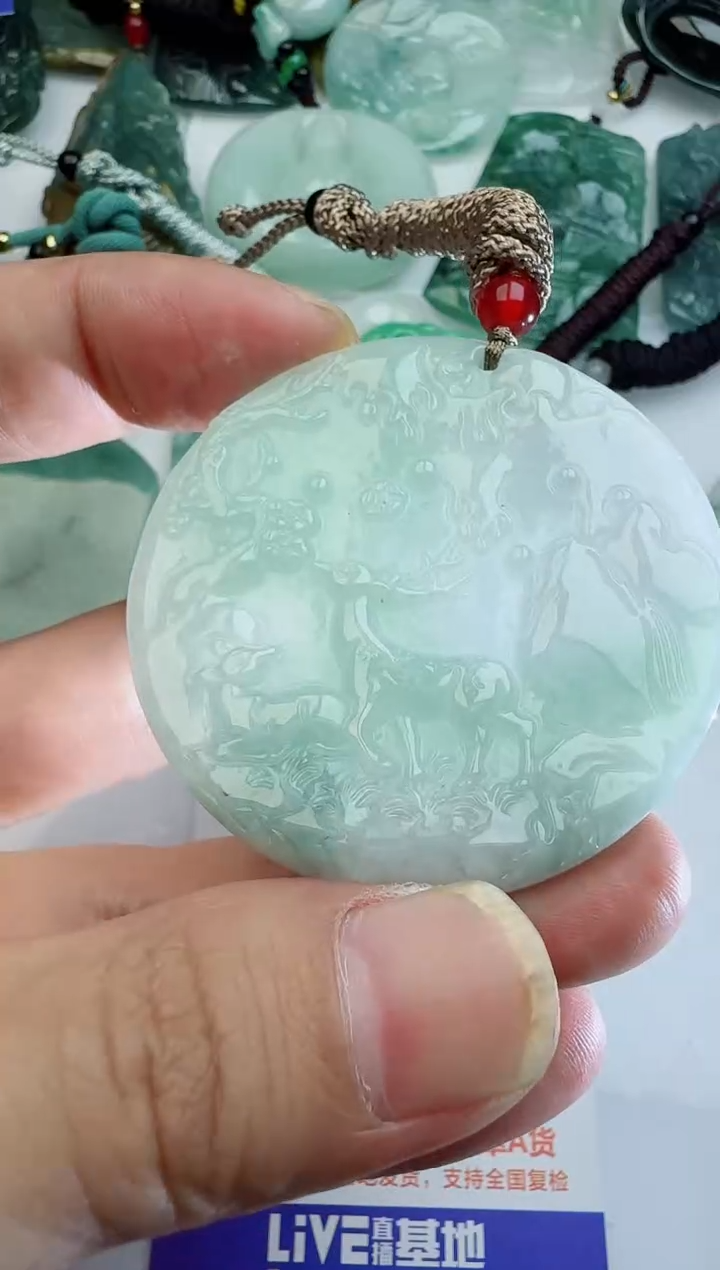 【闪购商品】翡翠颈饰未镶嵌11111111111