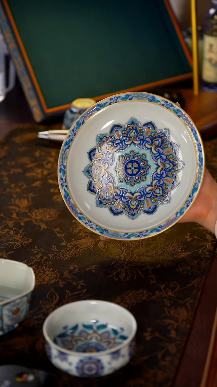 【闪购商品】玗琪轩敦煌重工宝相壶承@@yqx101