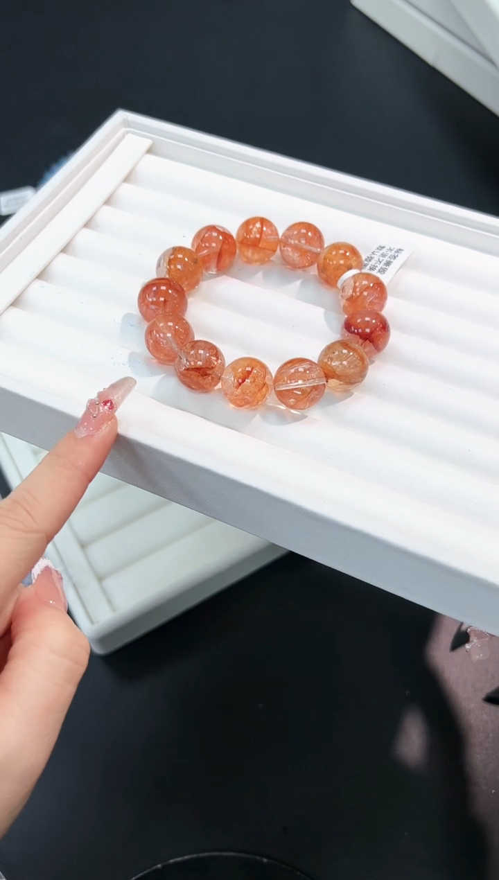 【闪购商品】水晶手串未镶嵌93j多样性发其一/1条16mm默认微瑕