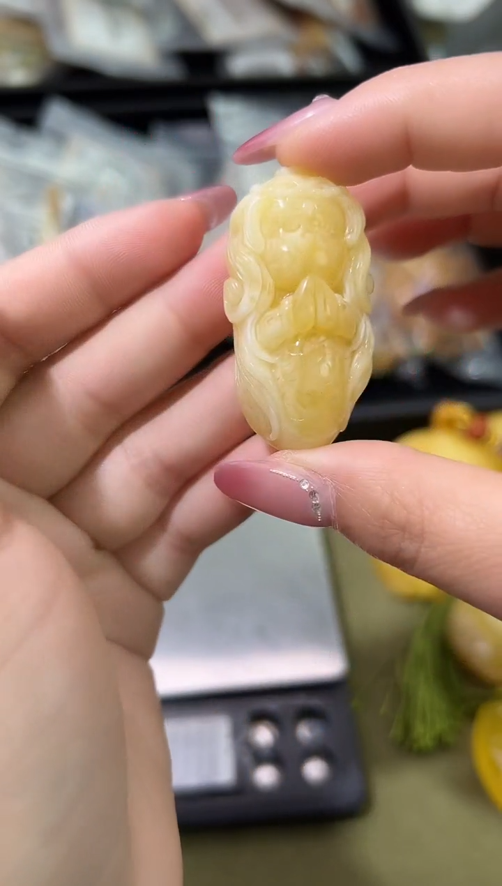 裸石琥珀未镶嵌天然琥珀蜜蜡吊坠