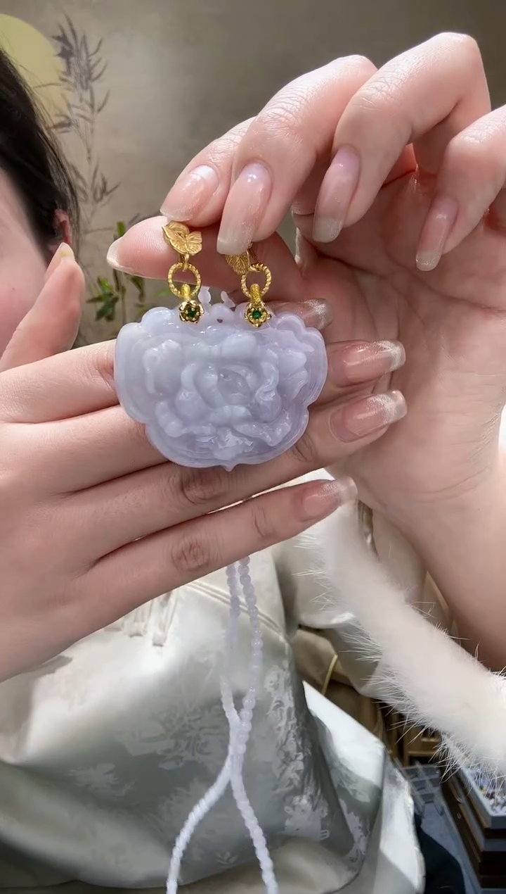 【闪购商品】翡翠颈饰未镶嵌吊坠