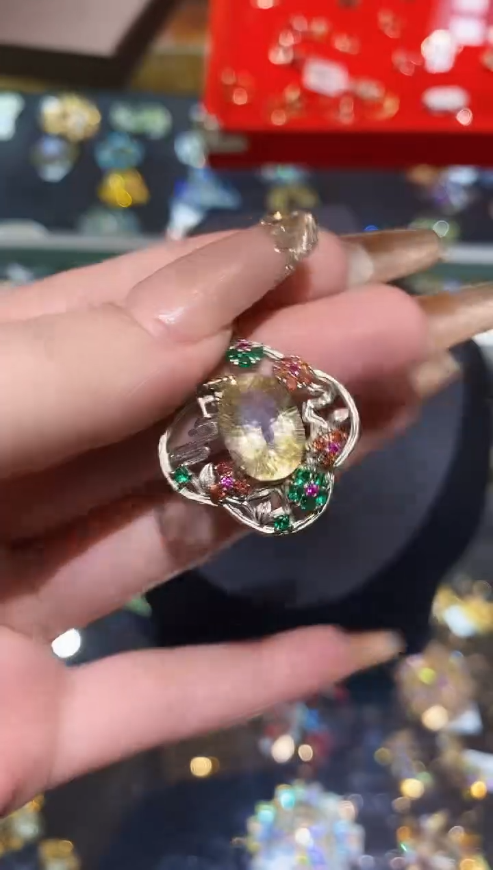 琉璃925银楚楚珠宝中古甄选不退换