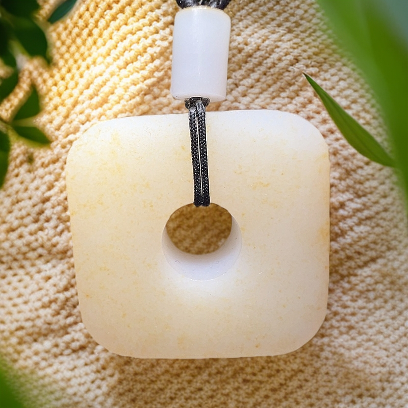 和田玉吊坠(不含链)未镶嵌