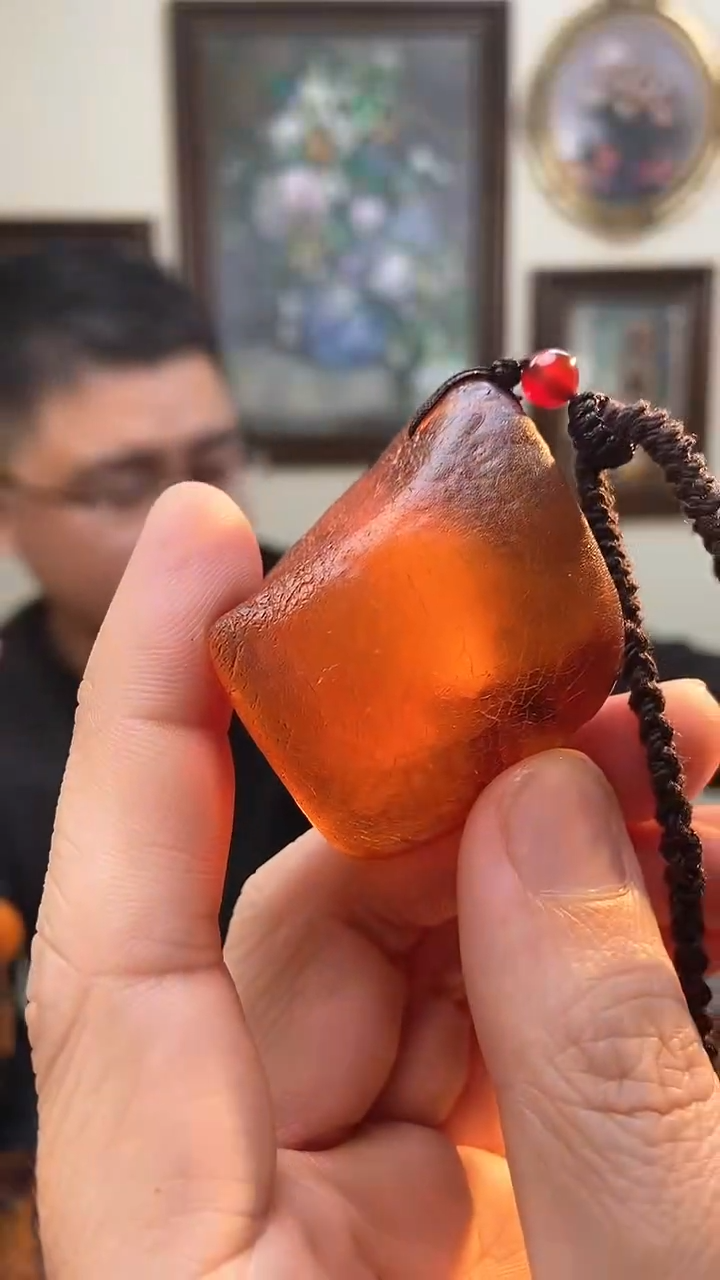【闪购商品】琥珀颈饰未镶嵌吊坠