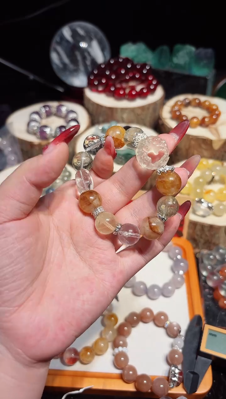 【闪购商品】水晶手链未镶嵌【西西水晶】颗颗精选 完美主义者慎入