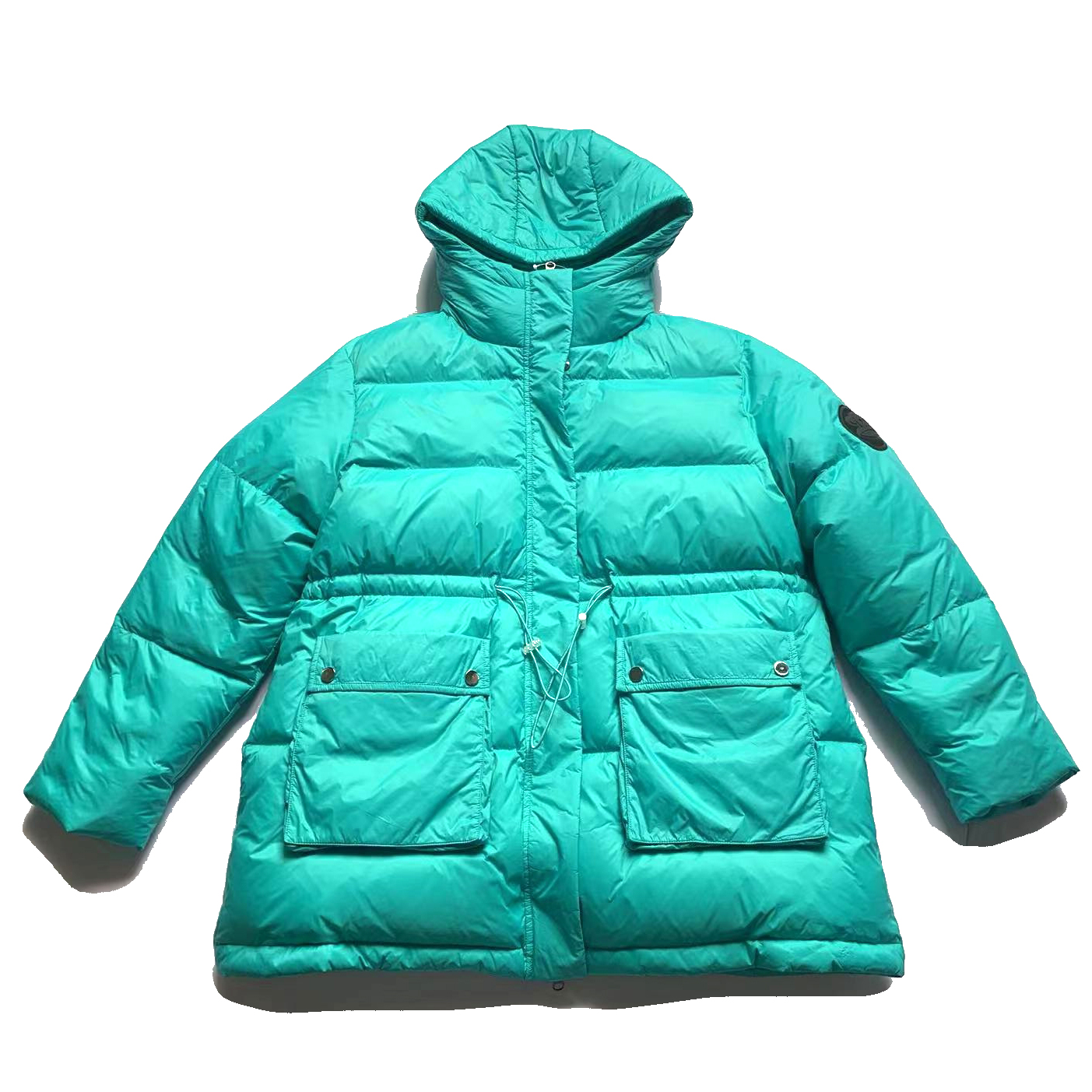 77009羽羽连帽时尚保暖宽松外套棉服