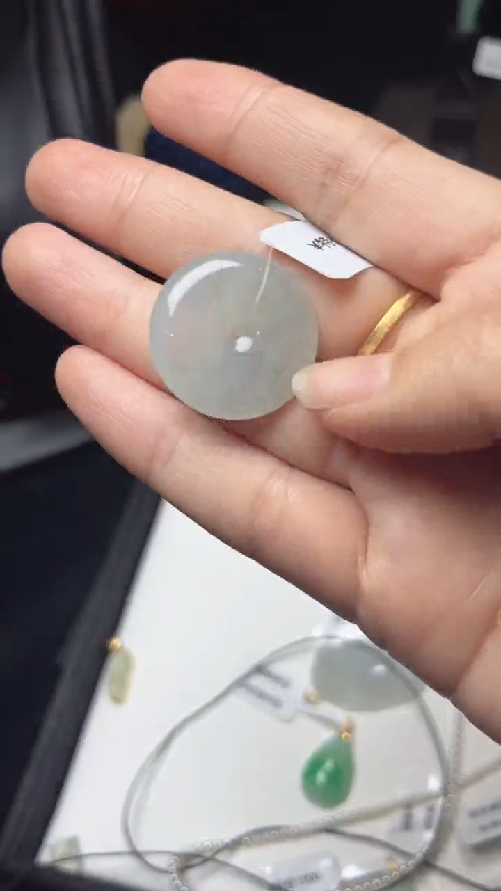 颈饰未镶嵌翡翠翡翠平安扣