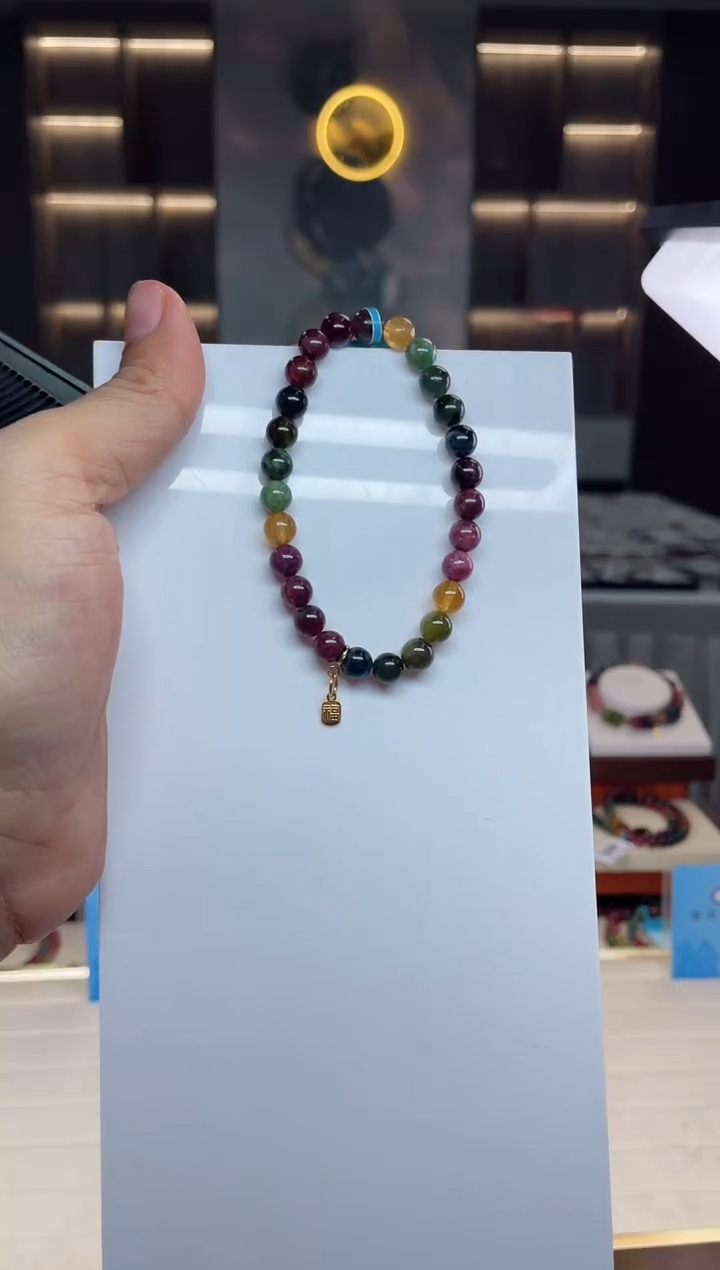 【闪购商品】碧玺单圈手串未镶嵌（多样性发一条）Q