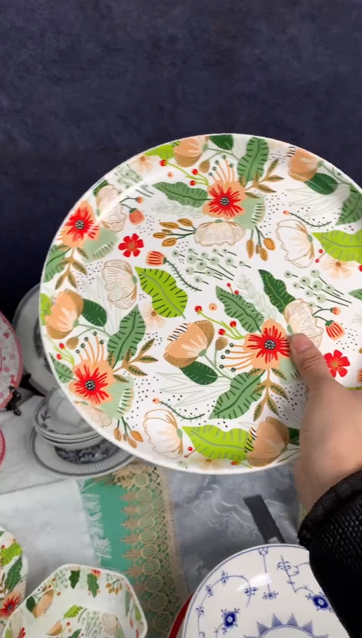 【闪购商品】瓷片陶瓷原单CC145餐具1个大