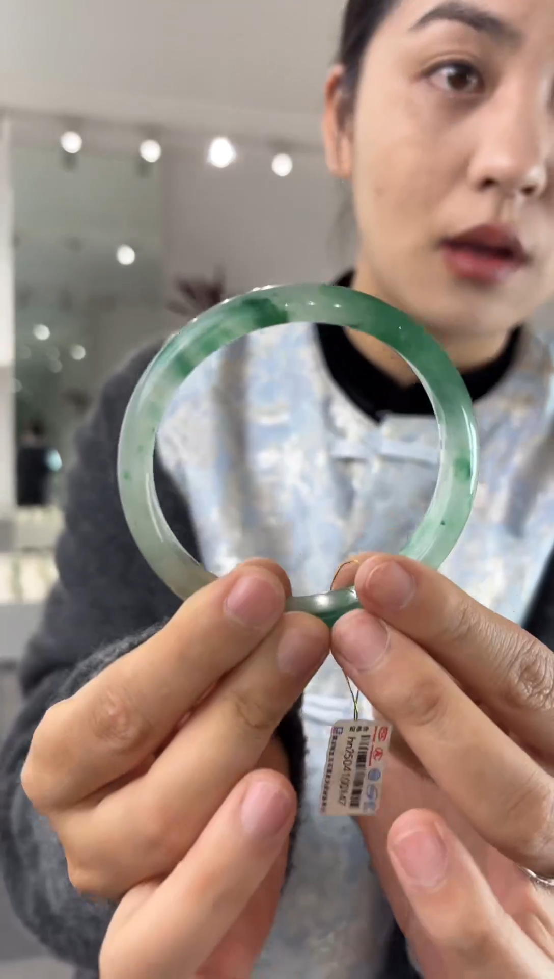 未镶嵌手镯石英质玉102