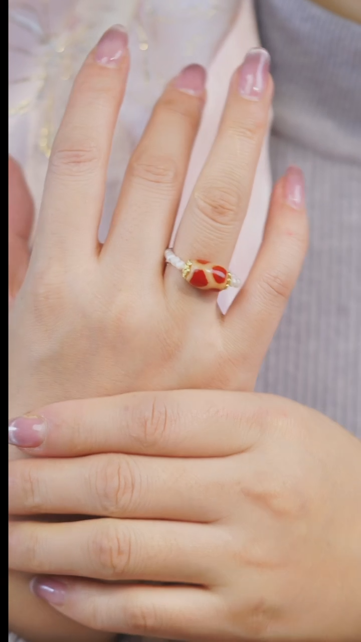 【闪购商品】玛瑙/玉髓戒指未镶嵌多样性发一