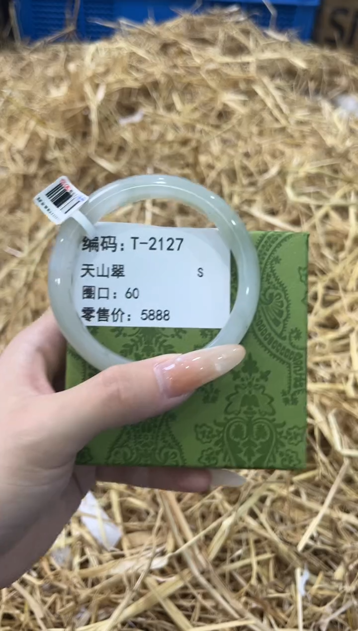 未镶嵌手镯石英质玉T-2127