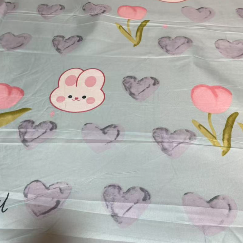 （粉丝专属）1.5*2.3蓝色兔子小布头