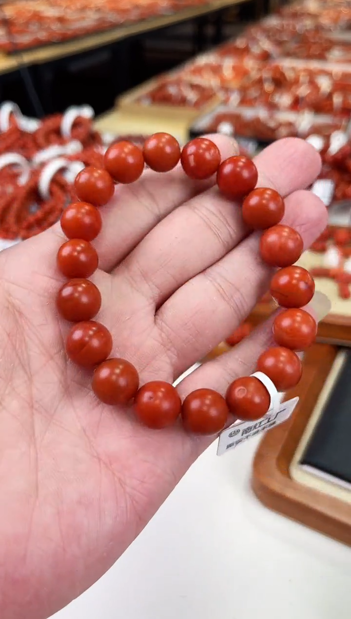 【闪购商品】南红玛瑙瓦西手串11+未镶嵌一个/条