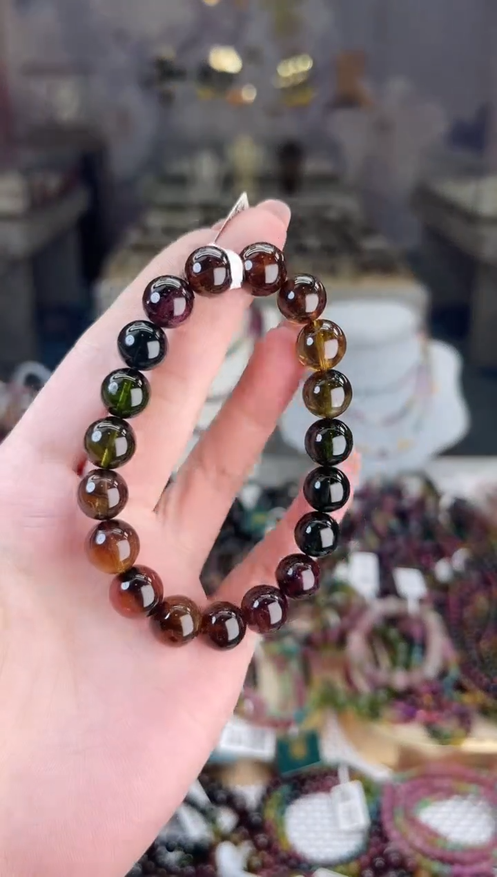 【闪购商品】碧玺/未镶嵌10mm+碧玺单圈多样性发货