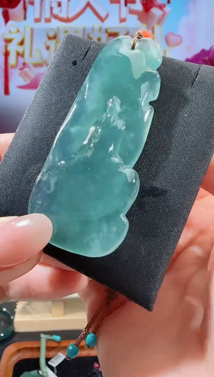 【闪购商品】翡翠吊坠(不含链)未镶嵌悟道