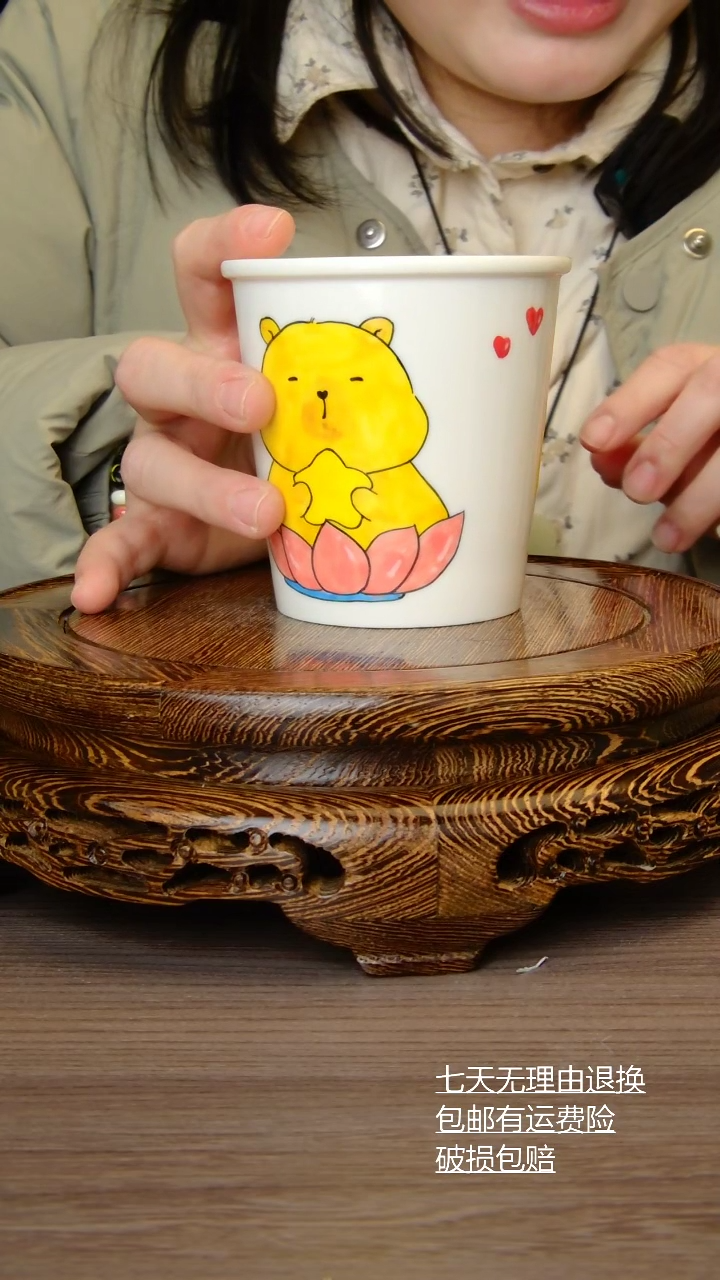 【闪购商品】杯子杯子纯手工手绘景德镇